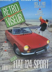 SPIEGEL Nr. 30 02/1991 FIAT 124 SPORT PAHNARD X19 DELAGE TYPE R MEP BIGATA - Bild 1 von 1