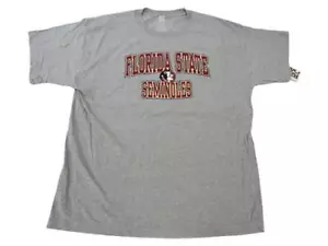New Florida State Seminoles Mens Size 2XL Gray Shirt - Picture 1 of 5