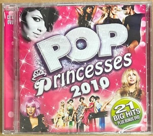 Various Artists Pop Princesses 2010 (CD) Album with DVD Feat Pixie Lott , Cher - Foto 1 di 2