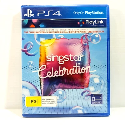 SingStar Celebration PlayStation 4 PS4 Brand New and Sealed Game Only - image 1 of 4