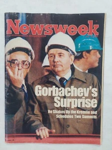 International News Magazine NEWSWEEK USSR Russian Gorbachev's Surprise Kremlin - Picture 1 of 5