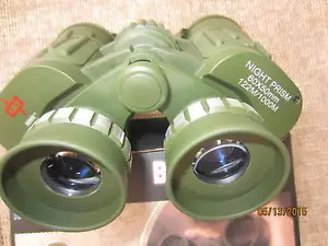 Day/Night Prism 60x50 Military Style binoculars Camo - Picture 1 of 5
