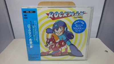 Mega Man Game Soundtruck Japanese CD Rockman's Close Call Rockman Kiki Ippatsu - Image 1 of 4