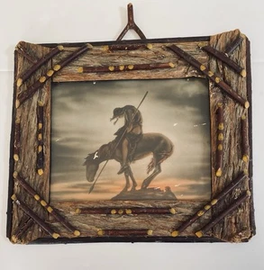 Vintage Antique Samuel Schiff End of the Trail Native American 8х10 Litho Art - Picture 1 of 21