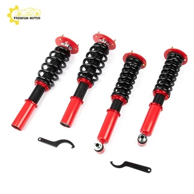For 2004-2010 BMW 525i 528i 530i 535i 5 Series E60 Adj. Height Coilovers Shock - Image 1 of 4