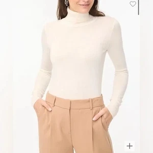 J.Crew Machine-washable Merino Wool-blend Turtleneck Sweater Size S AU185 - Picture 1 of 6