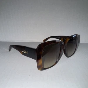 Gafas de sol para mujer Longchamp Havana de gran tamaño borde completo LO713S 53 mm de diseñador - Imagen 1 de 14