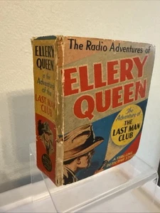 Better Little Book #1406 The Radio Adventures of Ellery Queen Last man Club 1940 - Picture 1 of 12