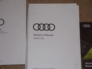 2022 AUDI Q5 SQ5 SPORTBACK OWNERS MANUAL BOOKS GUIDE CASE ALL MODELS - Bild 1 von 5