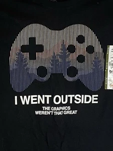 Kids Funny T Shirts I Went Outside Once The Graphics Werent Great Gamer Tee - xL - Picture 1 of 5