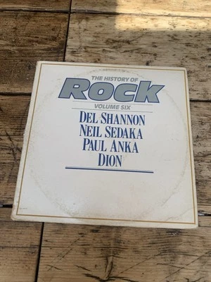 History Of Rock Vol.6 Del Shannon, Dion, Paul Anka 60s 2x Vinyl LPs Plays Nicely - Image 1 of 4