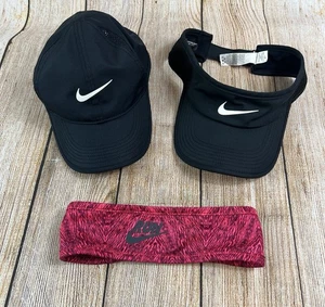 Nike Dri Fit federleichtes Schirmmütze & Mütze & Stirnband Paket 3 Stück - Bild 1 von 6