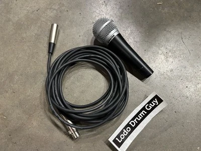 Shure PG48 Dynamic Wired Vocal Microphone TESTED w XLR cable #LB9 - Image 1 of 4