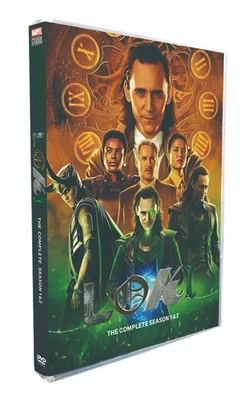 Loki: Complete TV Series Season 1-2 (DVD 4-Disc Set) Region 1!