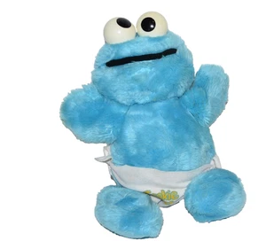 Vtg Hasbro Softies Cookie Monster Luvs You Plush Toy Rattler Sesame Street - Picture 1 of 5