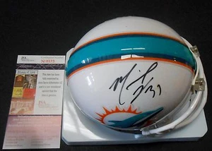 Michael Thomas Signed Miami Dolphins Mini Football Helmet w/JSA COA - Picture 1 of 1