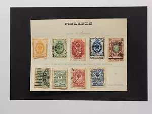 1901-1916 Stamps from Finland - Picture 1 of 2