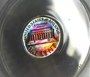 *IMPRESIONANTE* 1961 ANACS PF 66 BRN* ¡Centavo a prueba de Lincoln! *¡Colorida belleza en tonos neón! - Imagen 1 de 8