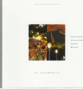 1997 OLDSMOBILE BROCHURE Eighty Eight Cutlass Supreme Achieva Regency - Bild 1 von 1