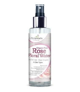Hidrosol orgánico puro verdadero agua de rosas 100% natural agua de rosas búlgara 150 ml - Imagen 1 de 2