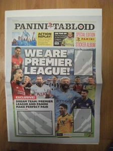Panini Tabloid 2019 - Álbum de periódico de la Premier League + juego completo de pegatinas - Imagen 1 de 5