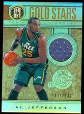 2011-12 Panini Gold Standard Gold Stars Materials #29 Al Jefferson #/149 - NM-MT