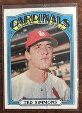 1972 Topps - #154 Ted Simmons