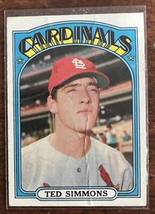 1972 Topps - #154 Ted Simmons
