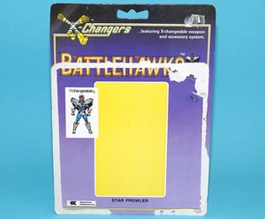 MOTU KO X-CHANGERS BATTLEHAWKS CARDBACK STAR PROWLER 1986 SPEARHEAD INDUSTRIE... - Bild 1 von 3