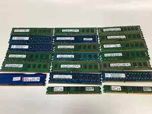LOT Nanya Samsung Hynix 4GB PC3 Desktop Memory RAM x 20 PCs - Picture 1 of 5