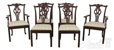 L56378EC:6 件套 BAKER Chippendale 桃花心木餐厅椅子 — 第 1/4 张图片