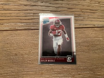 2021 Panini Chronicles Donruss Optic Draft Picks Jaylen Waddle Rated Rookie #207 - Image 1 of 2