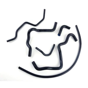 Manguera/kit de refrigeración de silicona para Honda Civic D17 1,7 L 2001-2005 negro - Imagen 1 de 17