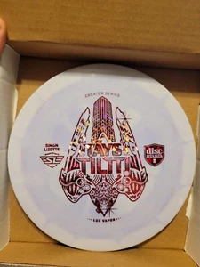 NEW PURPLE Discmania Tays Tiltti Lux Vapor Simon Lizotte Creator Series 174g, - Picture 1 of 1