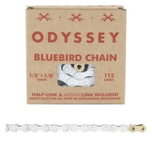 Cadena Odyssey 1/2x1/8 Bluebird 1s Blanco con 1/2 Eslabón - Imagen 1 de 1