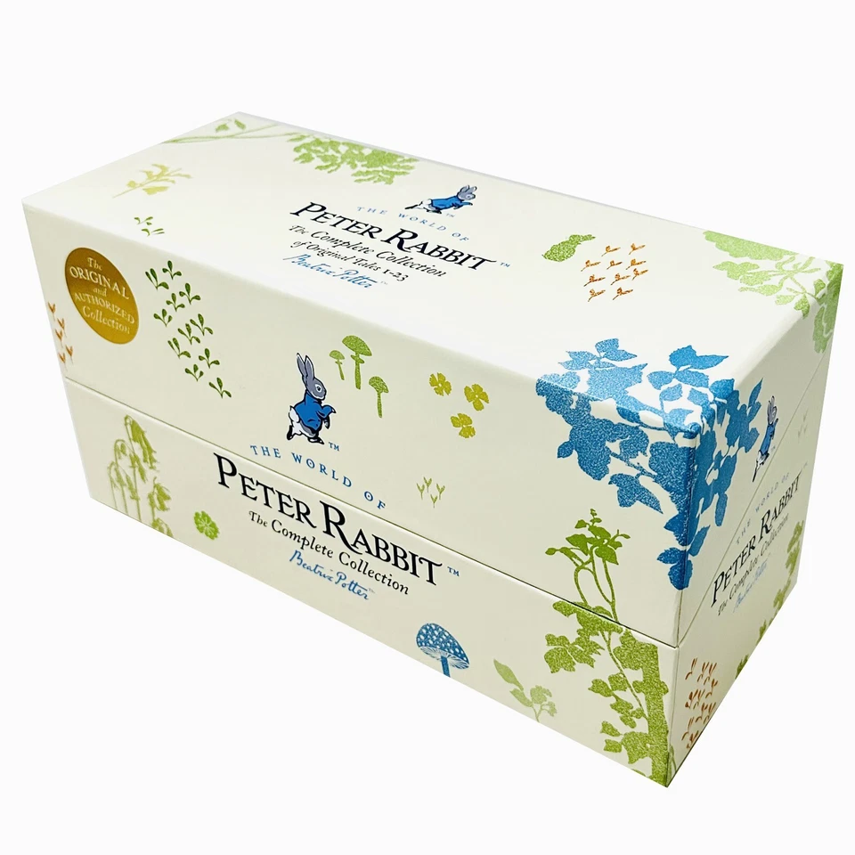 World of Peter Rabbit Complete Collection Books 1-23 Box Set by Beatrix Potter - Image 1 of 3