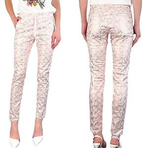 Pantalones Bevy Flog Shely oro rosa pitón talla 25 - Imagen 1 de 13