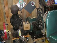 New ListingBaker Monitor Vj antique hit and miss gas engine,pump jack,gas tank, on cart.