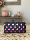 Kate Spade Staci Large Continental Wallet Orchard Degrade Print Blue Multi