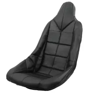 Empi 3859 Black Vinyl High Back Bucket Seat Cover. Dune Buggy Vw Baja Bug, Each - Picture 1 of 1