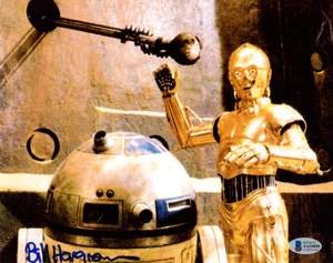 BILL HARGREAVES SIGNED 8x10 PHOTO PROP BUILDER LEGEND STAR WARS BECKETT BAS - Picture 1 of 2