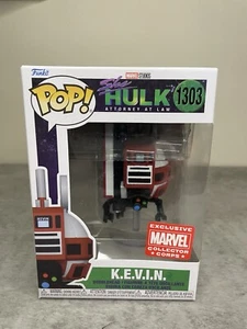 Funko POP! MCU K.E.V.I.N. She-Hulk Marvel Collector Corps Exclusive #1303 - Picture 1 of 5