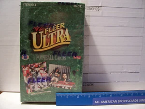 1992 FLEER ULTRA FOOTBALL FACTORY SEALED BOX --- POSSIBLE REGGIE WHITE AUTO - Picture 1 of 4