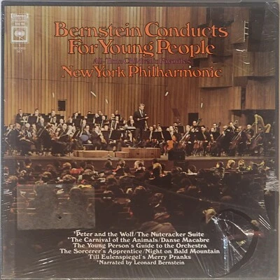 Classical Sealed/Analog Bernstein Conducts For Young People 3LP Box Set D3S 785 - Image 1 of 4