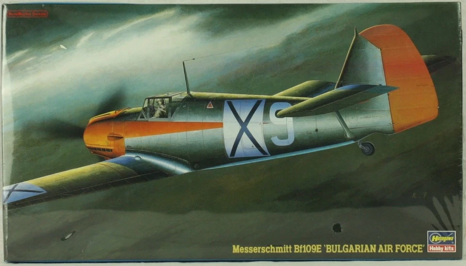 HASEGAWA 1:48 MESSERSCHMITT BF109E BULGARIAN AIR 09183 - Immagine 1 di 1