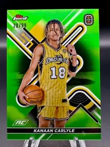2022-23 Topps Finest OTE - Kanaan Carlyle /99 Neon Green Refractor #79 - Bild 1 von 2
