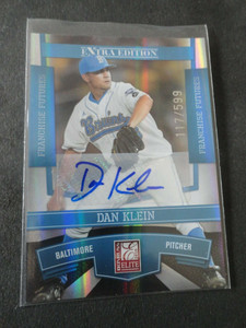 2010 Elite Extra Dan Klein RC Auto #/599 - PWE .95 Shipping!