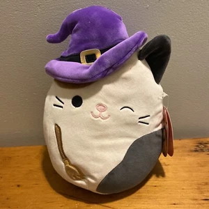 Peluche Squishmallow 8" Cam Cameron el Gato Gatito Gatito Bruja Halloween Squad - Imagen 1 de 9