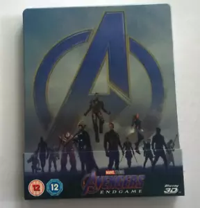 AVENGERS: ENDGAME STEELBOOK 3D VERY CLEAN BLU RAY AUSTRALIAN RELEASE π¦πΊ - Picture 1 of 3