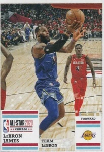 Pegatina y colección de tarjetas Panini NBA 2020-21 n.º 31 LeBron James - Imagen 1 de 1